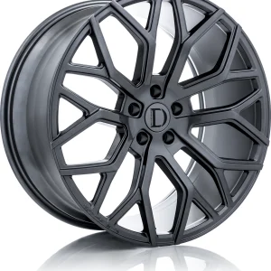 Deutschman Design – D01 – Gunmetal – 20″x10″ 35mm – All weather Wheels – 082650